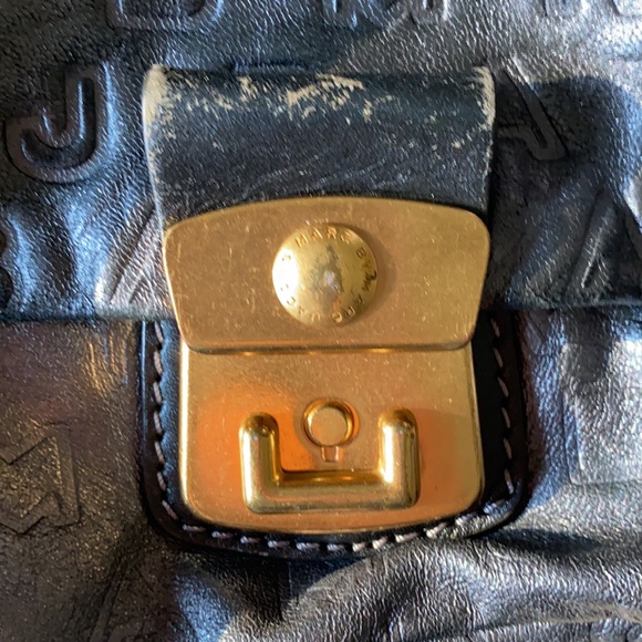 Marc Jacobs Charcoal Silver Grey Bag - Picture 4 of 8